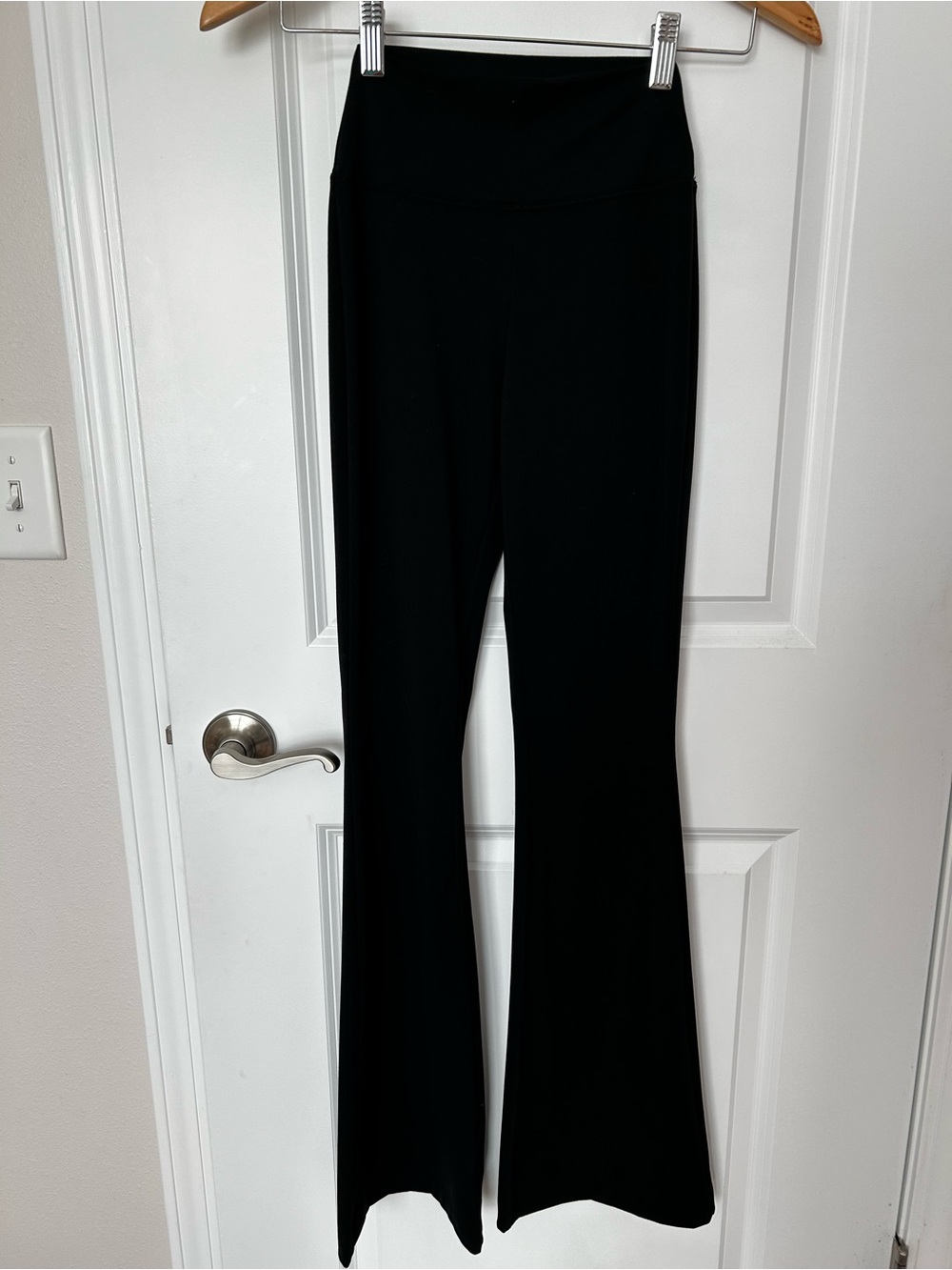 Calzedonia Black Women's Flared Leg Pants Size Small